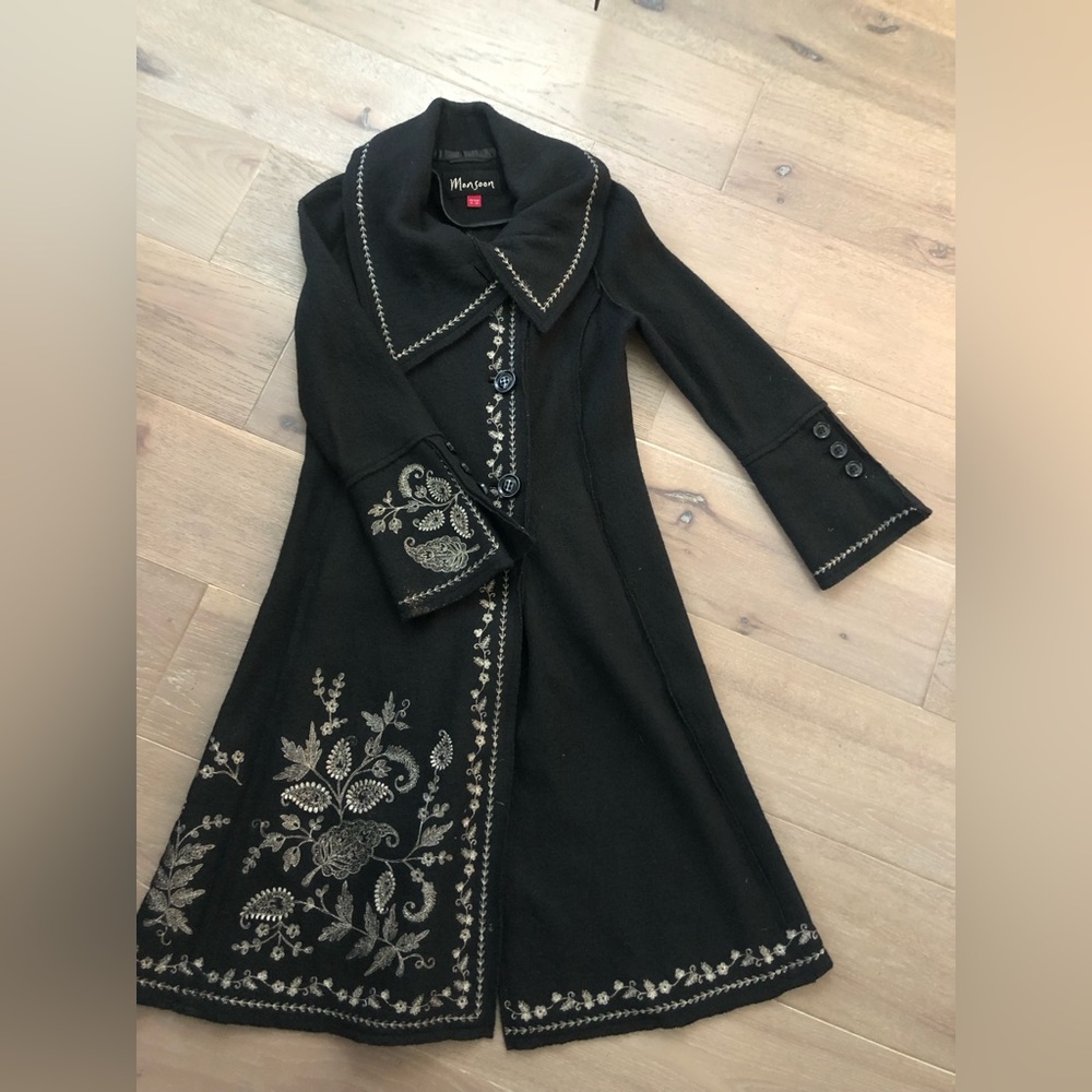 Monsoon Global Coat size 12UK/40EUR